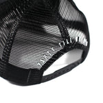 Metal Trucker Cap Red