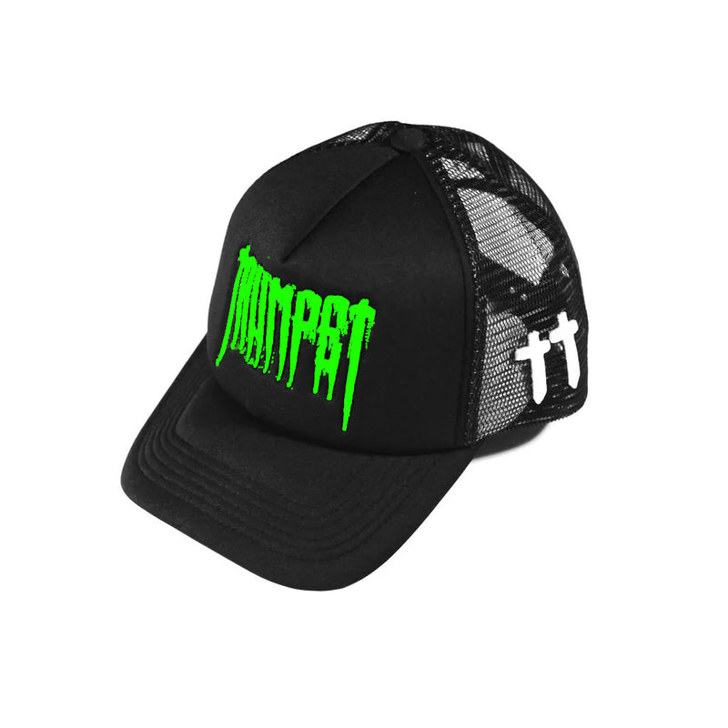 Trumpet Trucker Hat - Green